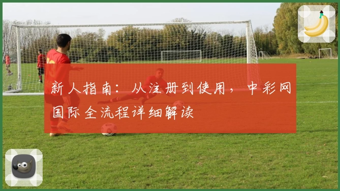 新人指南:从注册到使用,中彩网国际全流程详细解读