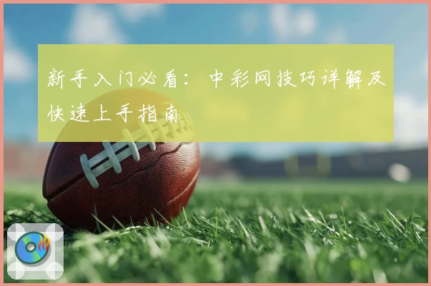 新手入门必看：中彩网技巧详解及快速上手指南